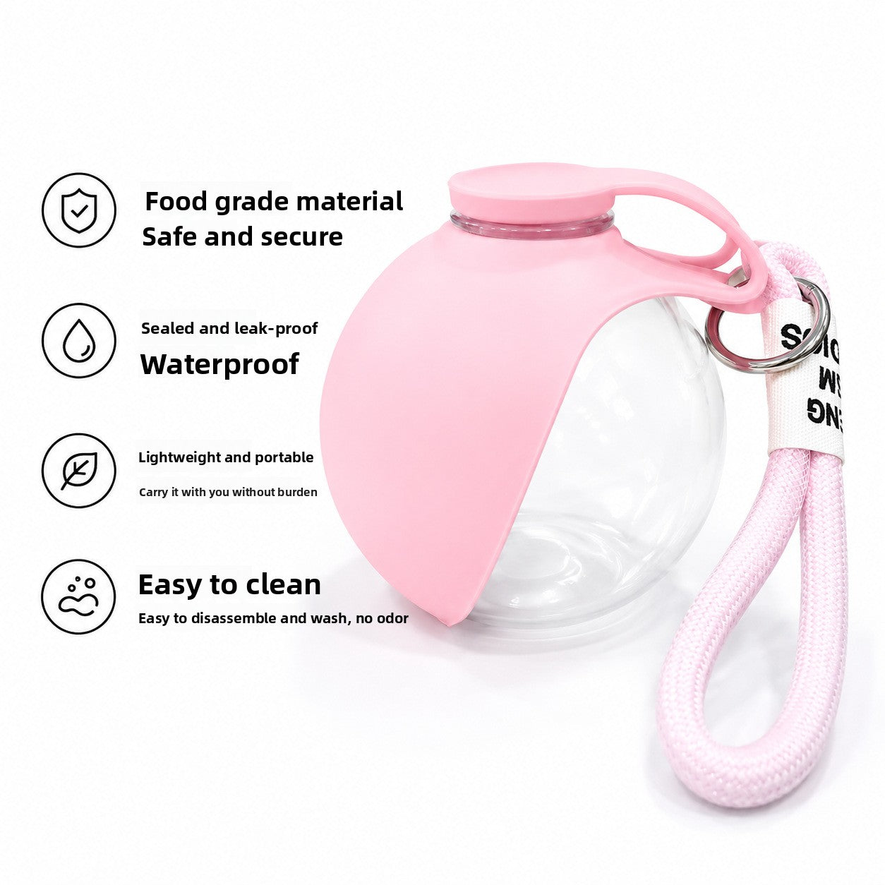 Portable Pet Water Bottle and Bowl